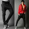 الرجال الموضة Hip Hop Sweatpants السراويل الحريم البنطال, Men's Big Pocket Design Drop Crotch Jogin G Pants M ~ XXL V200411