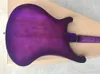 Customized manufacturers whole and retail optimal custom purple 4 string bass electric guitar with mahogany neck body a7633807