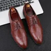Оксфорд мужские бизнес обувь кожа платье офис обувь для мужчин свадебные туфли мужская парикмахерская с Zapatos де хомбре де Moda формальные Zapatos хомбре