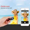 En yeni 5 Anahtar Selfie Deklanşör Bluetooth Uzaktan Kumanda Kendi Zamanlayıcı Hızlı Cameraflexible ZoomAdjusted Lensvideo için iPhone Android S7158348