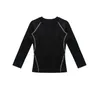 Enfants Sport Outfit Garçons Filles Hiver Thermique À Manches Longues Chemise Haut Et Leggings Ensemble Formation Basket-Ball Enfants Athlétique Ensemble