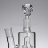 Färgglada Big Skull Style Herb Holder 14mm / 19mm Joint Glass Bowl Glass Slide Röktillbehör för glas Bong Oil Rings Rökning Verktyg 057
