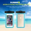 Case di telefono impermeabile per iPhone 7 8 più xr x sacchetto da nuoto Samsung S10 Huawei P20 Lite4867879