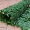 3 Meter künstliche Buchsbaumhecke, Sichtschutz, Efeu-Zaun, Outdoor, Garten, Shop, dekorative Kunststoff-Spalierplatten, Pflanzen