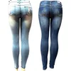 Damska chuda dziura zgrane dżinsy Nowe mody kobiety Baggar Pants heigh wysokiej jakości dżinsowe dżinsy