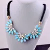 30Style Womens Bib Crystal Flower Pearl Pendant Chunky Collar Statement Necklace5441658