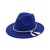 2019 Hat Woolen Felt Hat Panama Jazz Fedoras Hats Tassel Pearl Vintage Vintage Formale Party e Stage Top Hat for Women Men UNISEX214N5115554