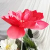 كبيرة PE Foam Lotus الزهور مزيفة الزهور الزهور المنزل الزفاف