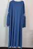 Muslim Abaya Dress Women Dubai Arab Maxi Splice Kaftan Ramadan Pray African Turkey UAE Islamic Clothing Long Robes Plus Size 5XL