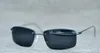 luxo - Óculos de sol estilo fashion 718 masculino e feminino UV400 super leve com estojo de caixa Clot6