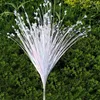 3pcs / lot artificiell växt vit påfågel gräs blomma arrangemang tillbehör reed lämnar jul bröllop dekoration blomma
