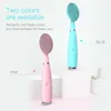 Taşınabilir yeni yüz temizlik fırçaları yüz silikon fırça yüz temiz cihazı spa cilt bakım masajı güzellik makinesi şarj pembe b3258248