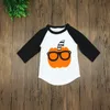 0-2T Baby Boy Halloween Abbigliamento T-shirt a maniche lunghe e pantaloni Cartoon Design Baby Boy Cosplay Abbigliamento pagliaccetto