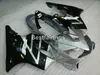 Kostenloses Spritzguss-Verkleidungsset für Honda CBR600 F4I 04 05 06 07, silber-schwarzes Verkleidungsset CBR600 F4I 2004-2007 IY09