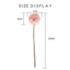 MW57891 Dandelion Single Head Thorn Ball Artificial Flower Bouquet Simulation Decoration For Wedding Party and Home Decor