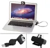 30M USB Mega Pixel Webcam Digital Video Camera Web Cam Para PC Notebook Laptop Clip-on Camera Preto