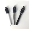 M6T G5 için 3 renk şarj edilebilir 510 iplik vape pil USB şarj cihazları M3 düğmesiz akülerin ecig kalem atomizör Kalın yağ TH210