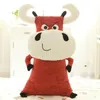 Peluche peluche poupée animal bétail vache taureau dessin animé robe barboteuses enfant noël saint valentin anniversaire cadeau cadeau