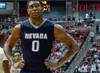 2021 Nevada Wolf Pack College Basketball NCAA сшитые 10 Калеб Мартин Джален Харрис Линдси Джонсон Коди Кэролайн Custom Shadn Jerseys