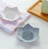 Lotus Shape Sabonete Dishes Portátil Silicone Soap Caixa De Armazenamento Drenando Soap Holder Holter Tool Tool