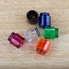 810 510 Thread Plástico Wide Bore Drip Tip Bocal Tampa Colorida Dicas de Gotejamento para TFV8 Prince Big Baby Atomizador Tank