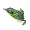 Weihe Fishing Live Target Frog Lure 50mm/11g Snakehead Lure Topwater Simulazione Rana Pesca Artificiale Esca in gomma morbida