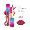 Teayason velluto opaco lucidalabbra 12 colori impermeabile rossetto liquido tinta labbra marrone nudo sexy di lunga durata