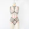 Conjunto de Lingerie de Renda Sutiã de Renda Transparente Conjuntos de Sutiã e Calcinha Sexy Lingerie Porno Ropa Sexy Para El Sexo Regatas Fashion288F