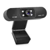 1080p FULL HD PC WEBCAM USB Mini Portable Web Cam med mikrofon för live-broadcast Video Conference Computer Camera
