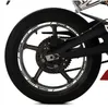 Motocyklowe obręczy Logo odblaskowe i naklejki ochronne Naklejki Multicolor Wodoodporna taśma dla Honda CBR 1000 600