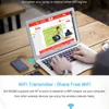 Portable Mini USB WiFi Dongle Adapter 2.4G Wireless WiFi Receiver Extenal Network Card 300 Mbps för Win 7 / 8/10 Mac OS Linux