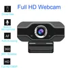 Full HD USB Webcam 1080P Streaming Webkamera Autofokus Webcam USB Computerkamera mit Mikrofon für Laptop Desktop Sonix Hisilicon Chip