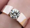 rose gold diamond promise ring