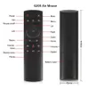 G20 2.4G sem fio Air Mouse Com Gyro Voice Control Sensing Universal Mini Teclado remoto para controle PC Android TV Box G20