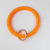 Portachiavi da polso Portachiavi Bracciale in silicone Portachiavi Bracciale Portachiavi Cinturino da polso Portachiavi rotondo Sport Ragazze Regalo Gioielli di moda FJ8597811776