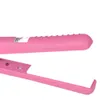 Professionele mini -haargrenzener Iron Pink keramische draagbare elektronische haren rechtmaken stylinggereedschap haar1298953