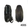 8 cores curto liso marrom preto rabo pequeno coque cabelo sintético garra rabo de cavalo extensões de cabelo 9763059