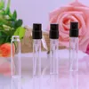 2 ml mini szklane fiolki na perfumy, 2 ml szklana butelka, butelki na próbki wielokrotnego napełniania Mała fiolka z rozpylaczem zawiera