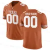 Customize Texas Longhorns Any Name S-6XL Number Foodball White Orange #11 Ehlinger #7 Sterns #26 Keaontay Ingram #10 Vince Young Ncaa Jersey