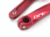 IXF BCD104mm CNC Bisiklet Aynakol MTB Bisiklet Krank ile Alt Braketi Dağ Bisiklet Krank