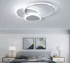 CoffeeWhite corps moderne maison LED plafonniers pour salle à manger chambre enfants chambre salon acrylique LED plafonniers MYY