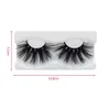 Consieurs de vison de 25 mm d'épaisseur 3D CHINK CREURTUTES Soft Real 25 mm Coiffes Mink Fals Filks Extend Lashes Strips2843242