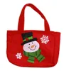 クリスマスデコレーション雪だるまキャンディーギフトバッグハンドバッグメリーストレージパッケージサンタクロースバッグ1