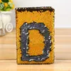 Fashion Sequin Letter Notebook Notepads tickler Books Fashion Office School Supplies Stationery Gift Christmas Gift Free DHL