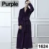 Mulheres Homens Extra Extra Long Plus Size Quente Coral Fleece Bathrobe Inverno Flanela Térmica Dobby Kimono Bath Robe Duradeira Prostitão