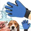 Guante de aseo de mascotas Cat Mitts Mitts de desbogado Combinatorios para masajes para perros de gato Suministros de mascotas accesorios de gato5433619