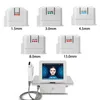 Yüksek Yoğunluklu Odaklı Ultrason HIFU Makinesi Cilt Yüz Vücut Kaldırma 5 Kafa ile Güzellik Ekipmanlarını Sıkın Kartuşlar Başına 10000 Çekim