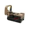 Tactical RMT Flip Red Dot Sight Cologrography Reflex складной складной с 20 мм Picatinny Mount Tan Color