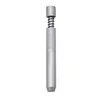 78 mm lengte metaalrookpijpen Een hitter veerbats accessoires dugout filter tips snuff snuffer dispenser buis stro sniffer6134152