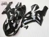 Anpassa Fairings Kit för Kawasaki Ninja ZX6R 2005 2006 Motorcykel Road Sport Black Fairing Kit ZX636 ZX-6R ZX 6R 05 06 ZX 6R